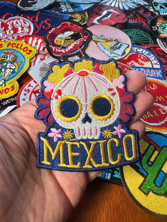 💀🇲🇽 Parche México Día de Muertos