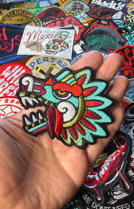 Parche Bordado Quetzalcóatl
