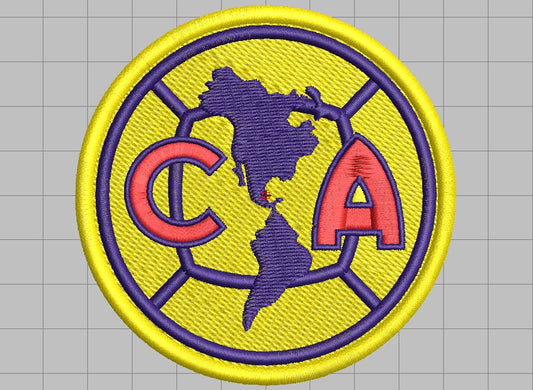 Matriz de Bordado Club América 🦅 (Ponchado)