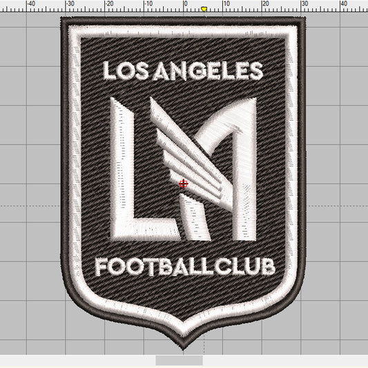 Matriz de Bordado Ponchado LAFC – 8.5 cm